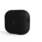 Zore Apple İle Uyumlu Airpods Pro 2 Standart Silikon Kılıf, Siyah