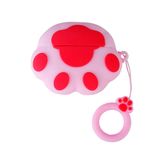 Zore Apple ile uyumlu Airpods Pro 2 Zore TPU Kabartma Figürlü İpli Airbag 37 Silikon Kılıf NO33