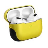 Zore Apple ile uyumlu Airpods Pro Kılıf Shockproof Silikon Sarı