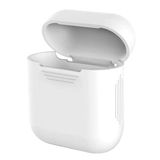 Zore Apple ile uyumlu Airpods Standart Silikon Kılıf Beyaz