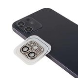 Zore Apple ile uyumlu iPhone 12 CL-08 Kamera Lens Koruyucu Gümüş