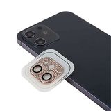Zore Apple ile uyumlu iPhone 12 CL-08 Kamera Lens Koruyucu Pembe