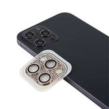 Zore Apple ile uyumlu iPhone 12 Pro CL-08 Kamera Lens Koruyucu Pembe