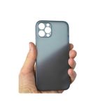 Zore Apple ile uyumlu iPhone 12 Pro Kılıf Eko PP Kapak Saks Mavi