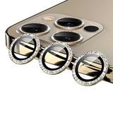 Zore Apple ile uyumlu iPhone 12 Pro Max CL-06 Kamera Lens Koruyucu Gold