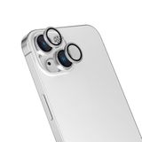 Zore Apple ile uyumlu iPhone 13 Mikro Kamera Lens Koruyucu Gümüş