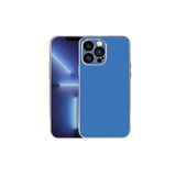 Zore Apple İle Uyumlu iPhone 13 Pro Kılıf Viyana Kapak, Saks Mavi