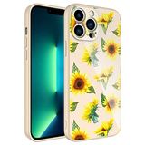 Zore Apple ile uyumlu iPhone 13 Pro Max Kılıf Kamera Korumalı Desenli Sert Silikon Zore Epoksi Kapak NO2