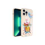 Zore Apple ile uyumlu iPhone 13 Pro Max Kılıf Kamera Korumalı Desenli Sert Silikon Zore Epoksi Kapak NO8