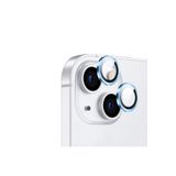 Zore Apple İle Uyumlu iPhone 14 CL-12 Premium Safir Parmak İzi Bırakmayan Anti-Reflective Kamera Lens Koruyucu, Sierra Mavi