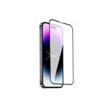 Zore Apple İle Uyumlu iPhone 14 Pro Max Darbeye Dayanıklı Anti Statik Temperli Cam Ekran Koruyucu, Siyah