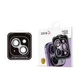 Zore Apple İle Uyumlu iPhone 15 CL-11 Safir Parmak İzi Bırakmayan Anti-Reflective Kamera Lens Koruyucu, Gümüş