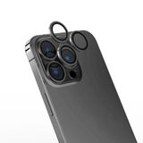 Zore Apple İle Uyumlu iPhone 15 Pro CL-13 Kamera Lens Koruyucu, Koyu Gri