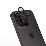 Zore Apple İle Uyumlu iPhone 15 Pro Max CL-15 Parmak İzi Bırakmayan Anti-Reflective Kamera Lens Koruyucu, Siyah