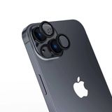 ZORE Apple İle Uyumlu iPhone 15/15 Plus Cl-15 Parmak İzi Bırakmayan Anti-Reflective Kamera Lens Koruyucu Siyah