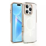 Zore Apple İle Uyumlu İphone 16 Pro Kılıf M-Safe Şarj Özellikli Çıkarılabilir Arka Yüzeyli Polar Kapak