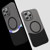 Zore Apple ile uyumlu iPhone 16 Pro Kılıf M-Safe Şarj Özellikli Mıknatıslı Zore Duble Kapak Siyah