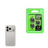Zore Apple İle Uyumlu İphone 17 Pro Cl-07 Kamera Lens Koruyucu
