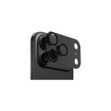 Zore Apple ile uyumlu iPhone 17 Pro CL-20 Kamera Lens Koruyucu Siyah