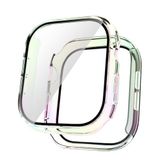 Zore Apple İle Uyumlu Watch 10 42mm Sert PC Kasa Electroplatink Çerçeveli Ekran Koruyucu Watch Gard 36, Colorful