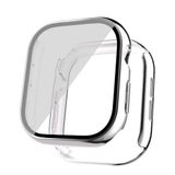 Zore Apple İle Uyumlu Watch 10 42mm Sert PC Kasa Electroplatink Çerçeveli Ekran Koruyucu Watch Gard 36, Gümüş