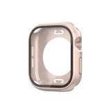 Zore Apple ile uyumlu Watch 10 46mm 360 Derece Korumalı Kasa ve Ekran Koruyucu Watch Gard 12 Rose Gold