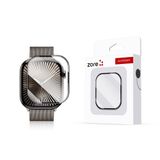 Zore Apple ile uyumlu Watch 10 46mm PMMA Pet Saat Ekran Koruyucu Siyah