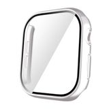 Zore Apple İle Uyumlu Watch 10 46mm Sert PC Kasa ve Ekran Koruyucu Watch Gard 35, Gümüş