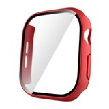 Zore Apple İle Uyumlu Watch 10 46mm Sert PC Kasa ve Ekran Koruyucu Watch Gard 35, Kırmızı