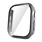 Zore Apple İle Uyumlu Watch 10 46mm Sert PC Kasa ve Ekran Koruyucu Watch Gard 35, Koyu Gri