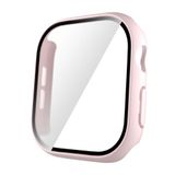 Zore Apple İle Uyumlu Watch 10 46mm Sert PC Kasa ve Ekran Koruyucu Watch Gard 35, Pembe