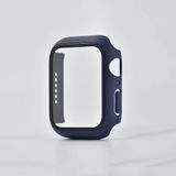 Zore Apple İle Uyumlu Watch 38mm 01 Kasa ve Ekran Koruyucu, Lacivert