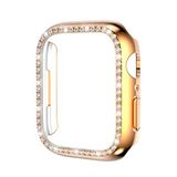 Zore Apple ile uyumlu Watch 38mm Watch Gard 05 Sert PC Koruyucu Rose Gold
