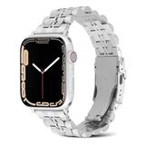 Zore Apple İle Uyumlu Watch 38mm/40mm KRD-54 Metal Kordon Gümüş