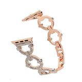 Zore Apple İle Uyumlu Watch 38mm/40mm KRD-57 Metal Kordon Rose Gold