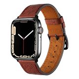 Zore ​​​Apple İle Uyumlu Watch 38mm/40mm KRD-76 PU Deri Kordon Strap Kayış Mürdüm