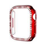 Zore Apple ile uyumlu Watch 40mm Watch Gard 05 Sert PC Koruyucu Kırmızı