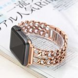 Zore Apple İle Uyumlu Watch 42Mm Cowboy Metal Kordon