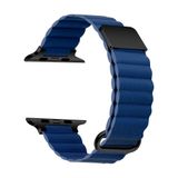 Zore Apple İle Uyumlu Watch 42mm KRD-78 PU Deri Kordon Strap Kayış Koyu Yeşil