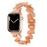 Zore Apple İle Uyumlu Watch 44Mm Kordon Krd-80 Metal Strap Kayış