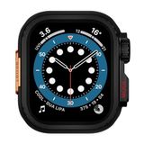 Zore Apple İle Uyumlu Watch 44mm to Apple İle Uyumlu Watch Ultra 49mm Kasa Dönüştürücü Watch Gard 33 Siyah