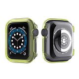Zore Apple ile uyumlu Watch 44mm Watch Gard 03 Kasa Koruyucu Sarı