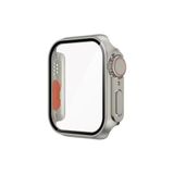 Zore Apple ile uyumlu Watch 44mm - Watch Ultra 49mm Kasa Dönüştürücü ve Ekran Koruyucu Watch Gard 27 Gri