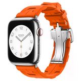 Zore Apple İle Uyumlu Watch 7 41Mm Spor Görünümlü Krd-94 Silikon Kordon