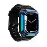 Zore Apple İle Uyumlu Watch 7 45Mm Krd-88 Sert Pc Kasa Koruyuculu Silikon Kordon