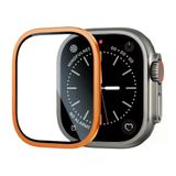 Zore Apple İle Uyumlu Watch Ultra 49Mm Alm-01 Metal Çerçeveli Ekran Koruyucu