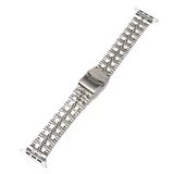 Zore Apple İle Uyumlu Watch Ultra 49Mm Kordon Krd-54 Metal Strap Kayış