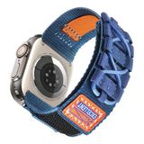 Zore Apple İle Uyumlu Watch Ultra 49Mm Krd-112 Orbital Örgülü Halat Tasarımlı Naylon Kumaş Hasır Kordon