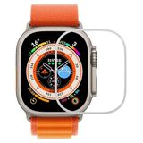 Zore Apple İle Uyumlu Watch Ultra 49mm Metal Kasa Koruyucu Saat Çerçevesi, Gümüş