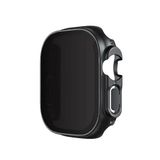 Zore Apple İle Uyumlu Watch Ultra 49mm Sert PC Kasa ve Privacy Ekran Koruyucu Watch Gard 23, Siyah